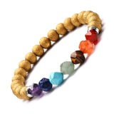Men Bracelet for Men Women  Natural Stone Beaded  Chakra Yoga  Bracelet Universe  Solar System Planets Bracelets Charm Jewelry