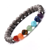 Men Bracelet for Men Women  Natural Stone Beaded  Chakra Yoga  Bracelet Universe  Solar System Planets Bracelets Charm Jewelry